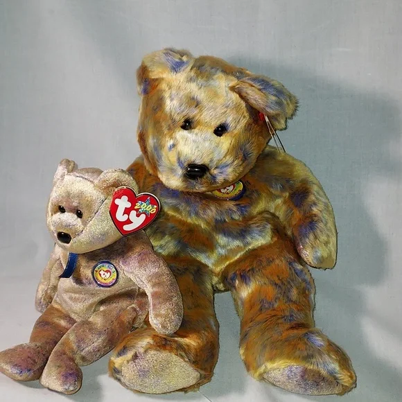 Vintage 2000 Beanie Original Buddy Clubby III With Tag Mini Clubby III TY  Bear